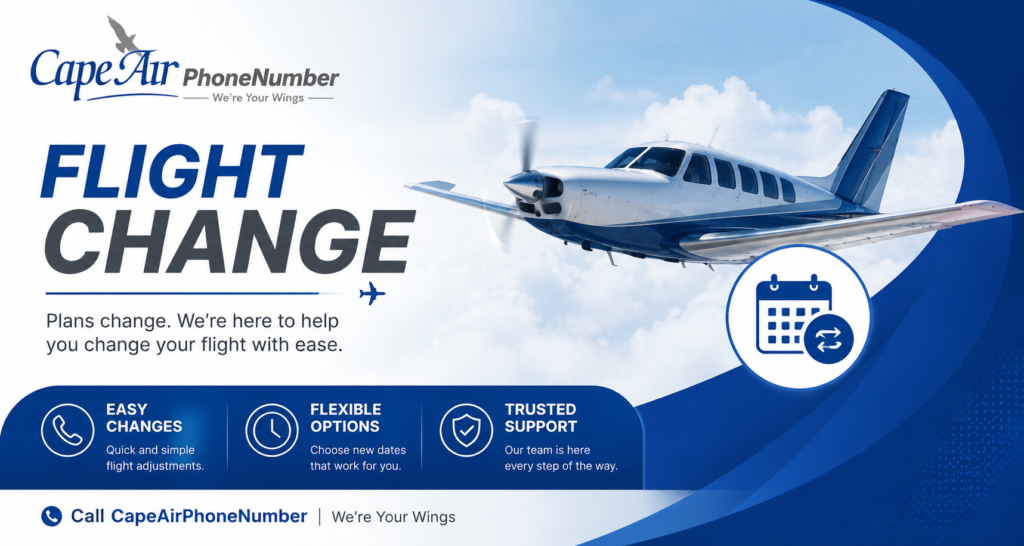 Cape Air Flight Change
